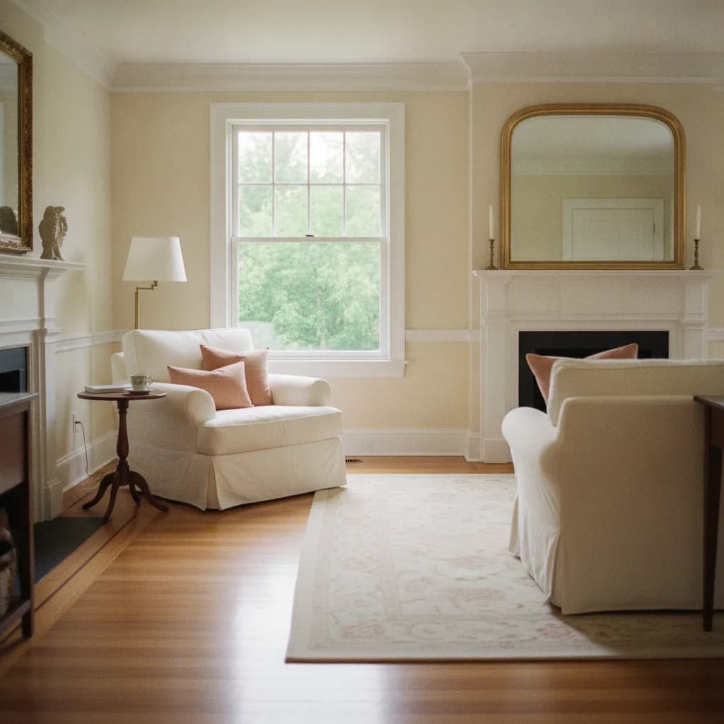 Bright, clean home interior in Amherst, NH